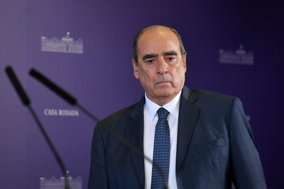 El jefe de Gabinete, Guillermo Francos