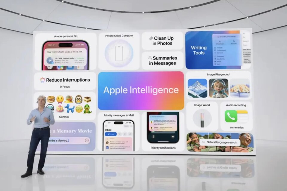 También se pospondrán las funciones de iPhone Mirroring y SharePlay Screen Sharing (Fuente: Apple)