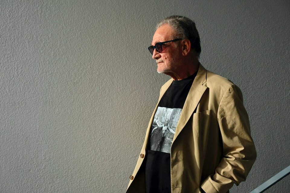 Eduardo Grossman, fotografiado por su hija Lucía (Fuente: Lucía Grossman)