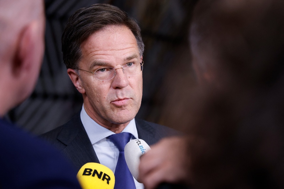 El flamante secretario general de la OTAN, el neerlandés Mark Rutte (Fuente: AFP)