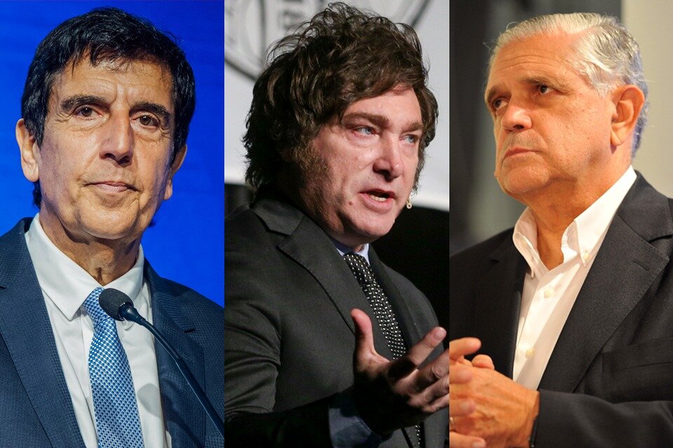 Melconian, Milei y López Murphy. El neoliberalismo los une, los enojo del Presidente los separa