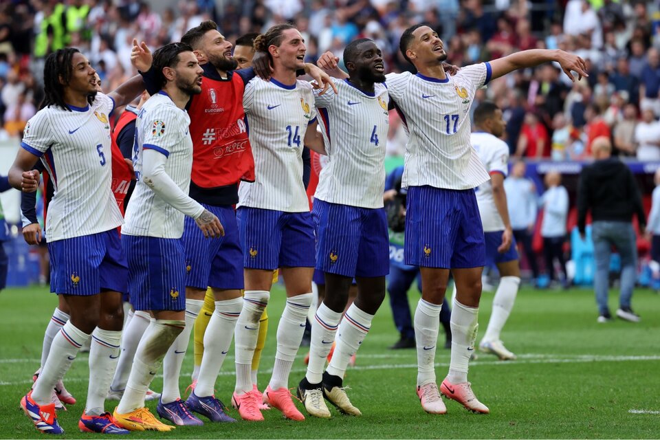 Los franceses pasaron por un gol en contra. (Fuente: EFE)