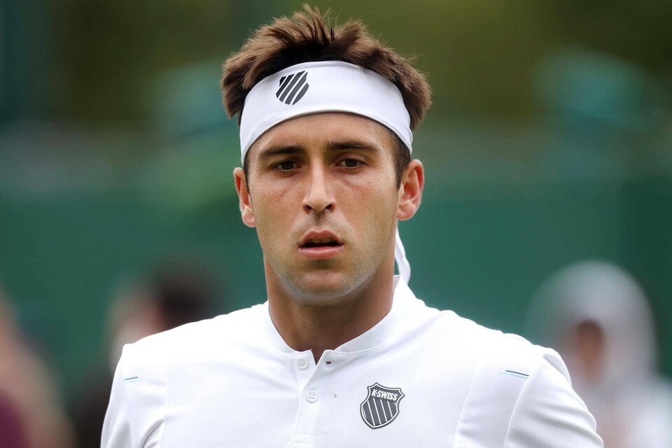 Etcheverry lo hizo: primer triunfo argentino en Wimbledon 2024 (Fuente: atptour.com)