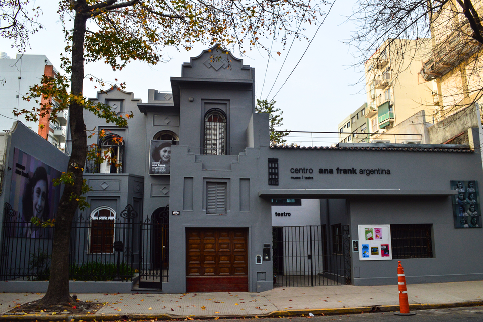 El Centro Ana Frank de Argentina fue renovado. (Fuente: NA)