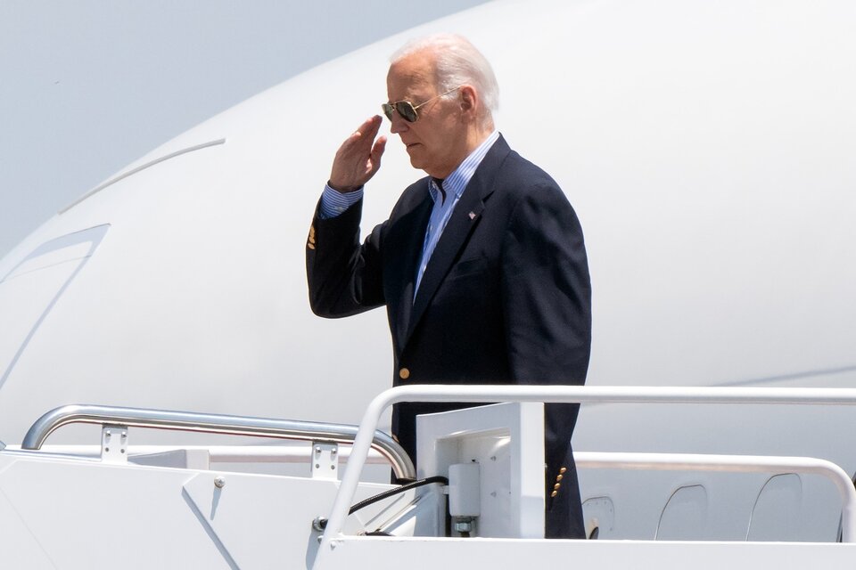 Biden ratificó la decisión de mantener su candidatura