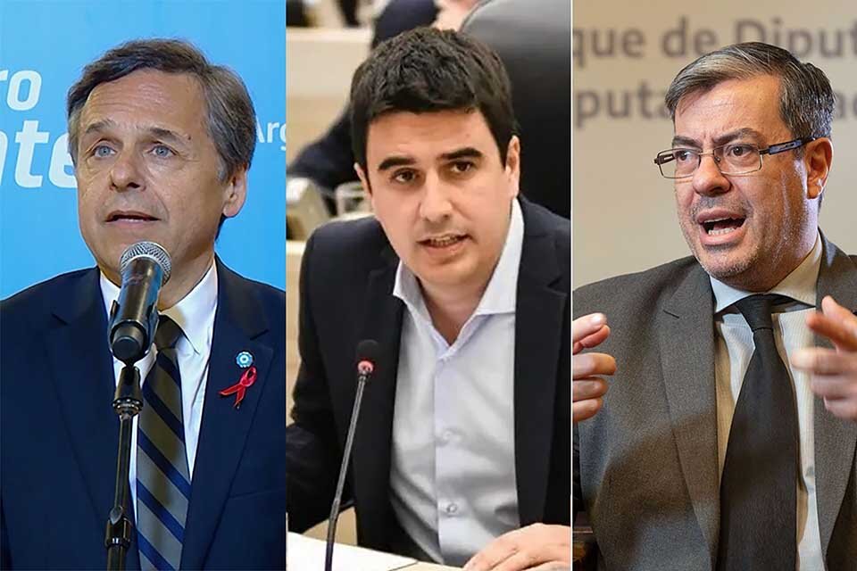 Giuliano, Toniolli y Martínez destacaron los recortes a Santa Fe.