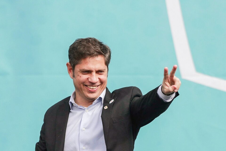 Axel Kicillof sostiene sus reclamos al gobierno nacional de Javier Milei. 
