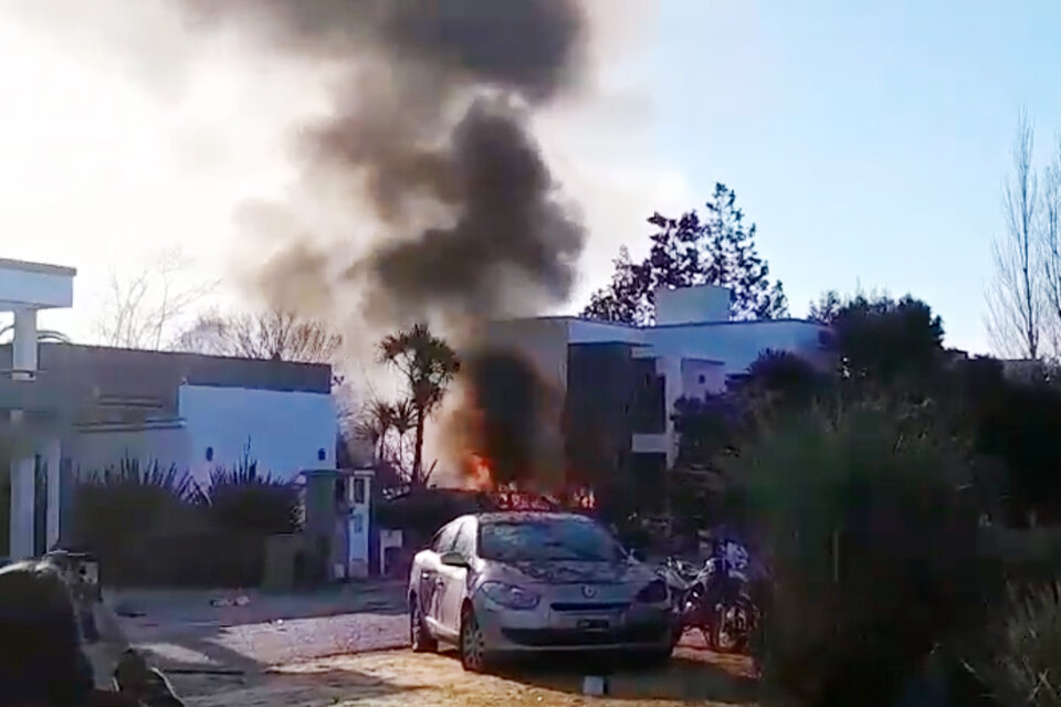 Fuerte explosión en una casa en un country de Chascomús