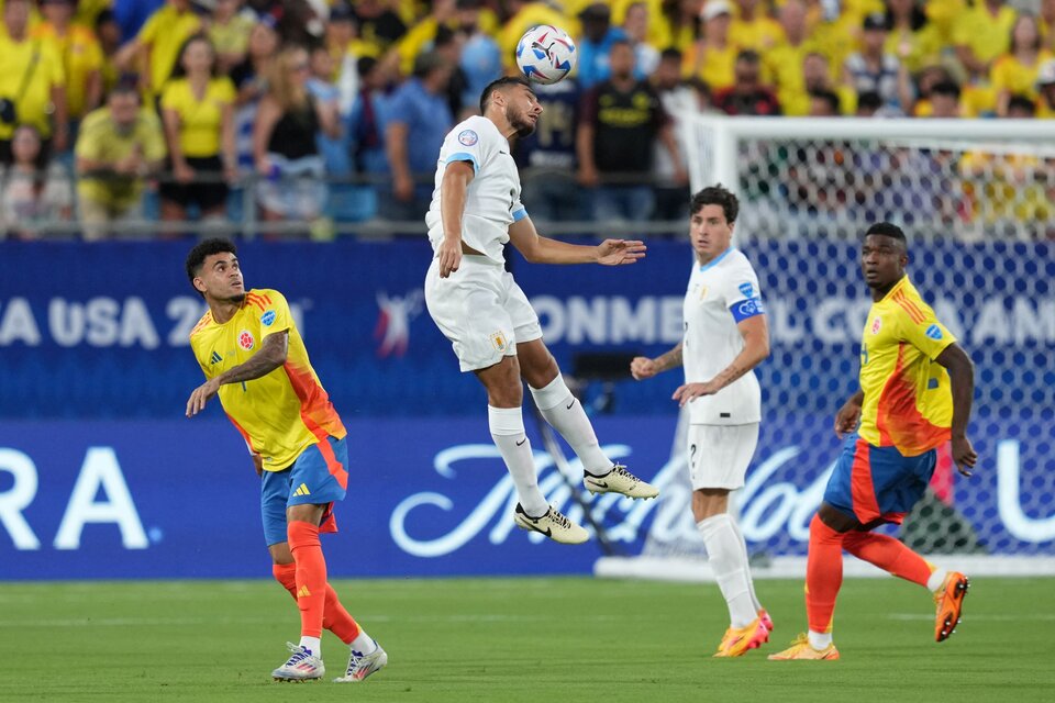 Uruguay vs Colombia hoy por la semifinal de la Copa América: minuto a minuto (Fuente: AFP)