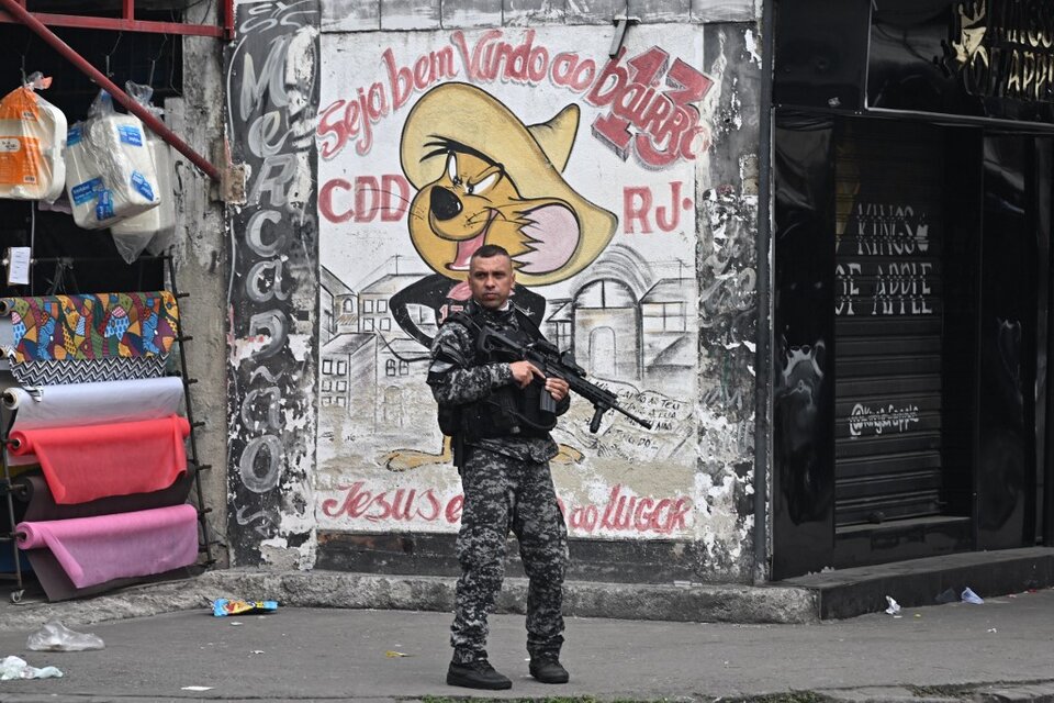 Megaoperativo policial en las favelas de Río de Janeiro