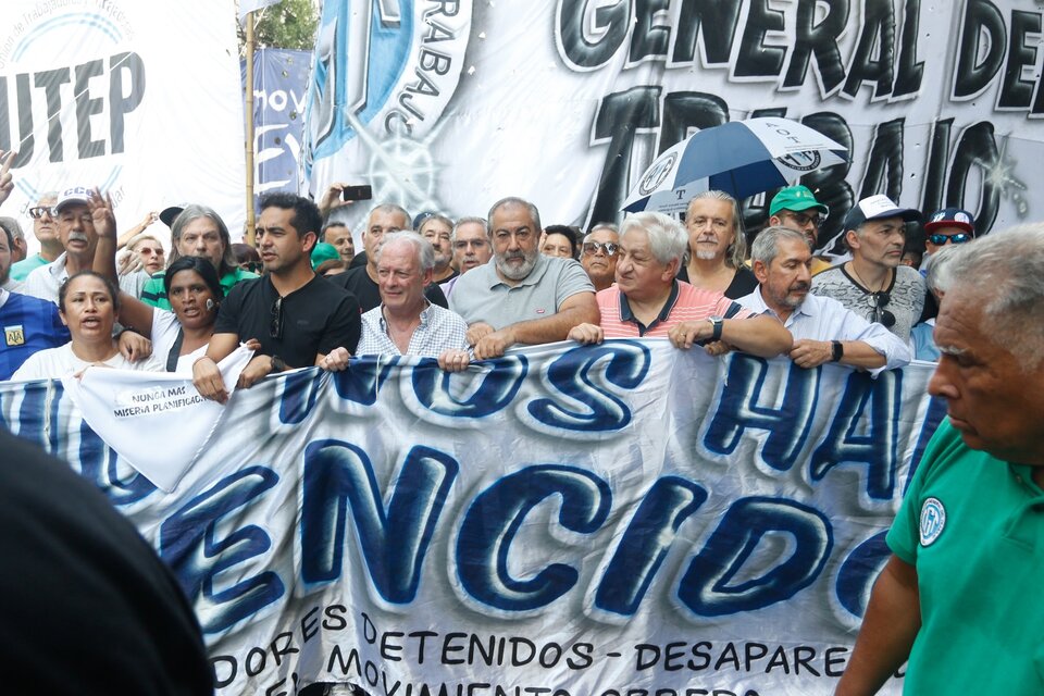 La CGT repudió la visita de diputados oficialistas a Astiz y otros genocidas (Fuente: Leandro Teysseire)