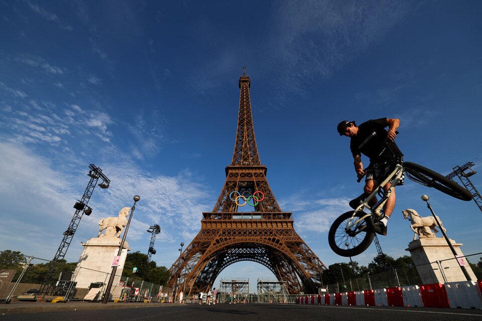 París vivirá más de dos semanas a puro deporte (Fuente: AFP)