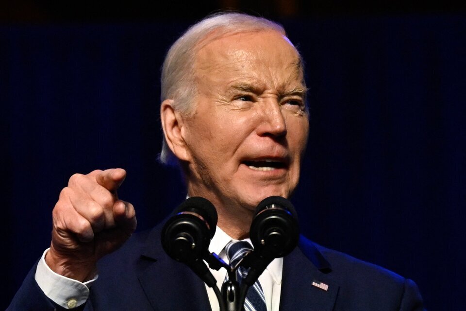Joe Biden es, con 81 años, el presidente más longevo en la historia del país.  (Fuente: AFP)