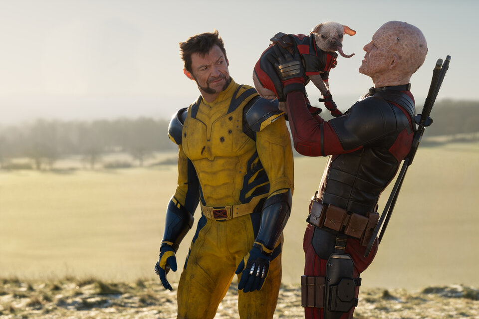 Wolverine, Deadpool y el perro más feo del mundo.