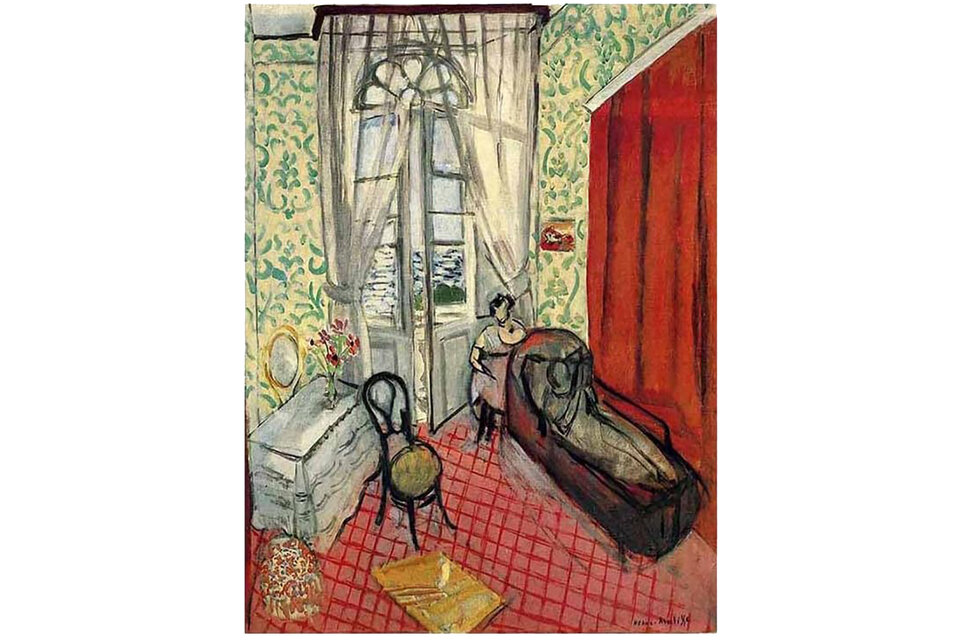Dos mujeres en un interior (Henri Matisse).