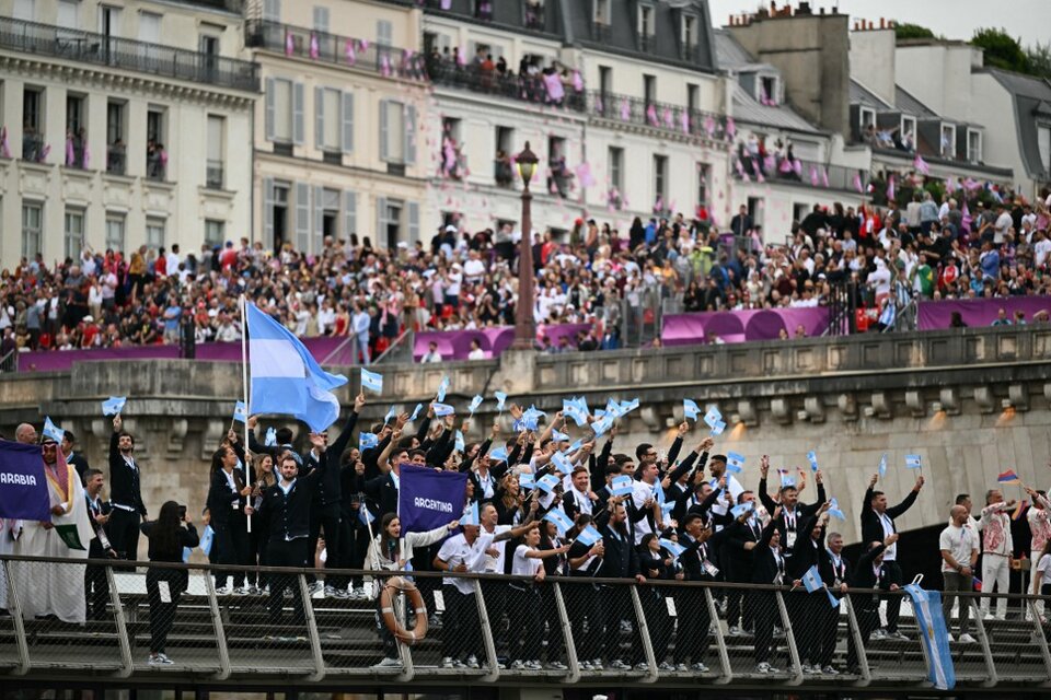 Inauguración de los Juegos Olímpicos París 2024: así es la asombrosa apertura (Fuente: AFP)