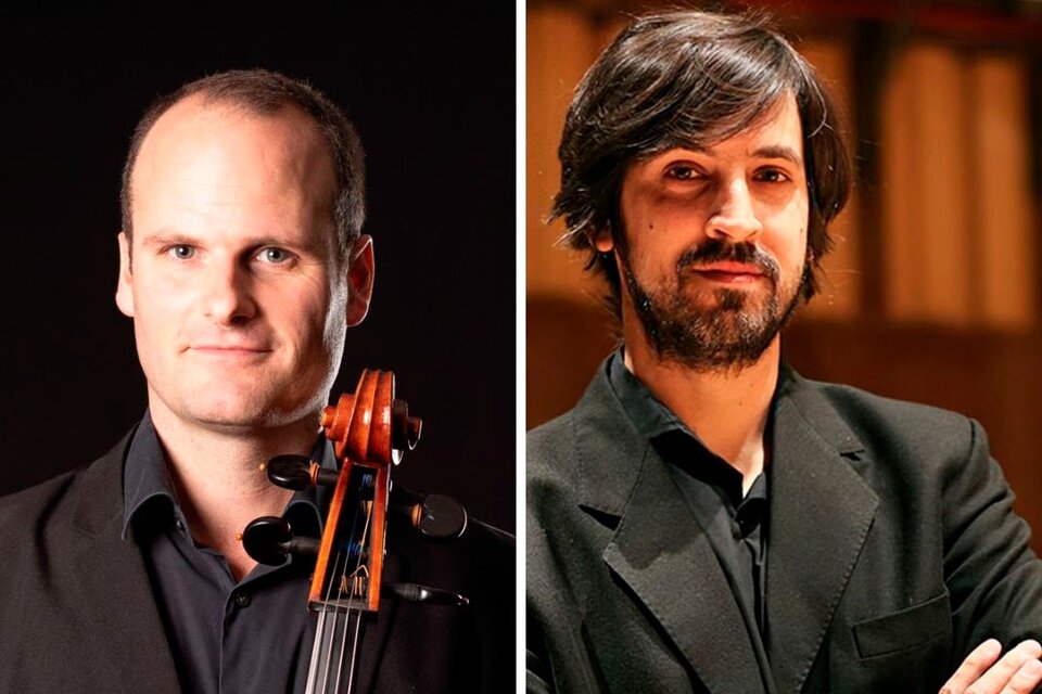 El domingo 28 estarán Clément Silly en violoncello y Matías Galíndez en piano.