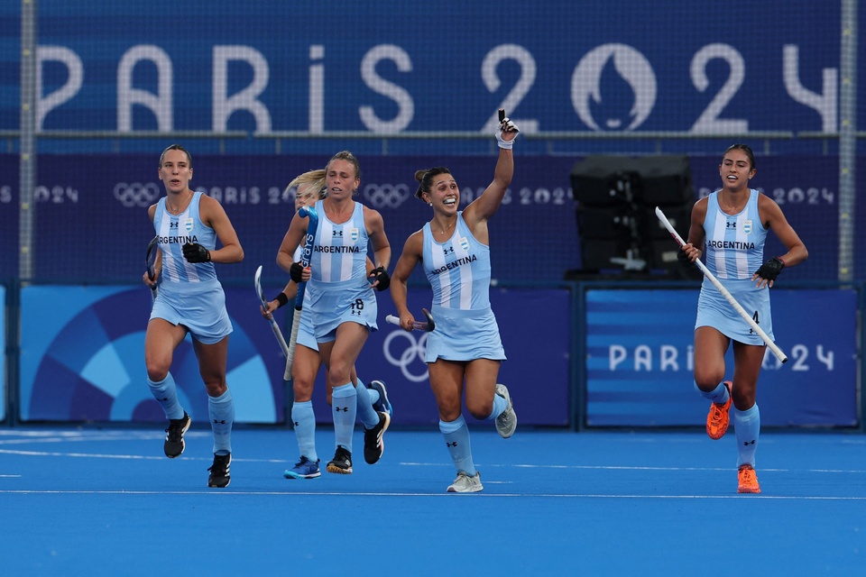 Las Leonas arrancaron con el pie derecho en París (Fuente: AFP)