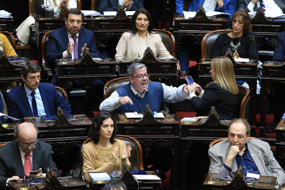 El bloque que comanda Germán Martínez en Diputados quiere pasar a la ofensiva. (Fuente: NA)