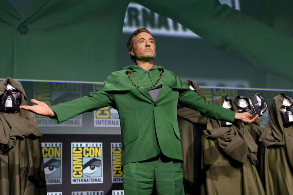 Gracias al "Multiverso", Downey Jr. ya no es el héroe Iron Man. (Fuente: AFP)