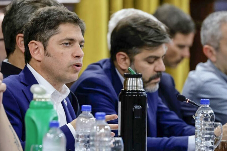 Axel Kicillof, gobernador de la Provincia. 