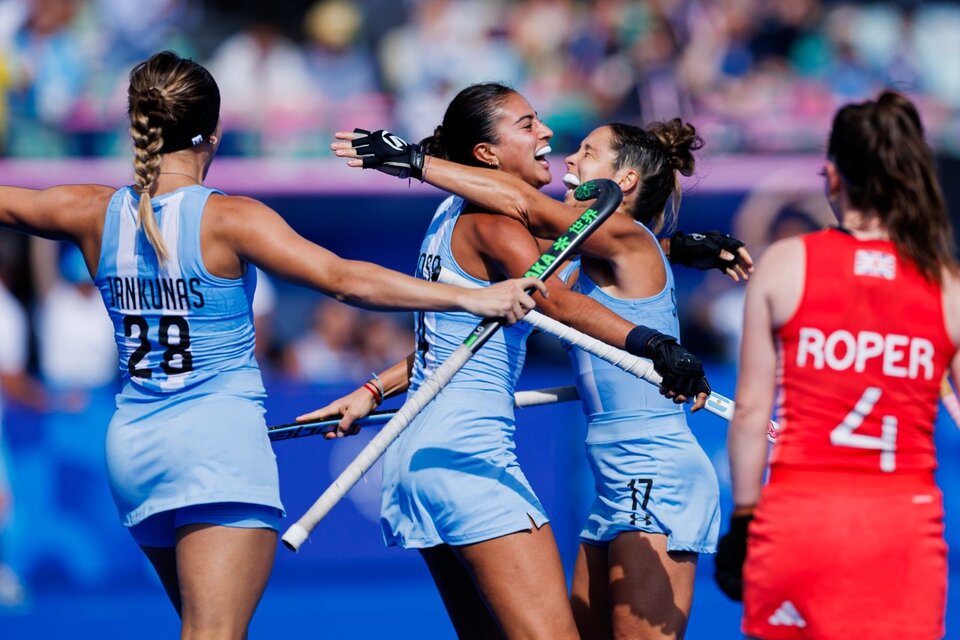 Las Leonas golearon a Gran Bretaña y esperan rival en cuartos de final