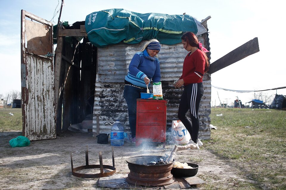 Más de la mitad de los argentinos son pobres. (Fuente: Leandro Teysseire)