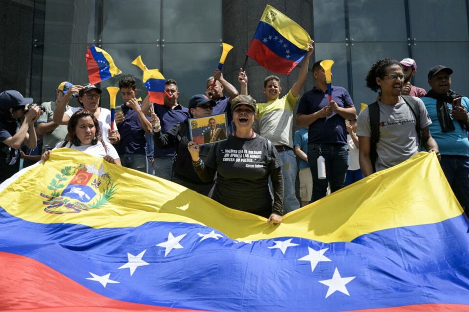 Cancillería reconoció a Edmundo González como ganador de las elecciones en Venezuela (Fuente: AFP)