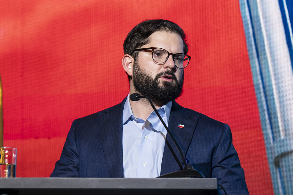 Gabriel Boric, presidente de Chile. (Fuente: EFE)