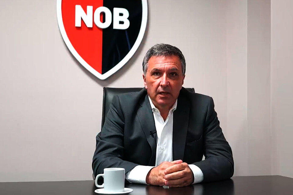 Ignacio Astore, presidente de Newell's.