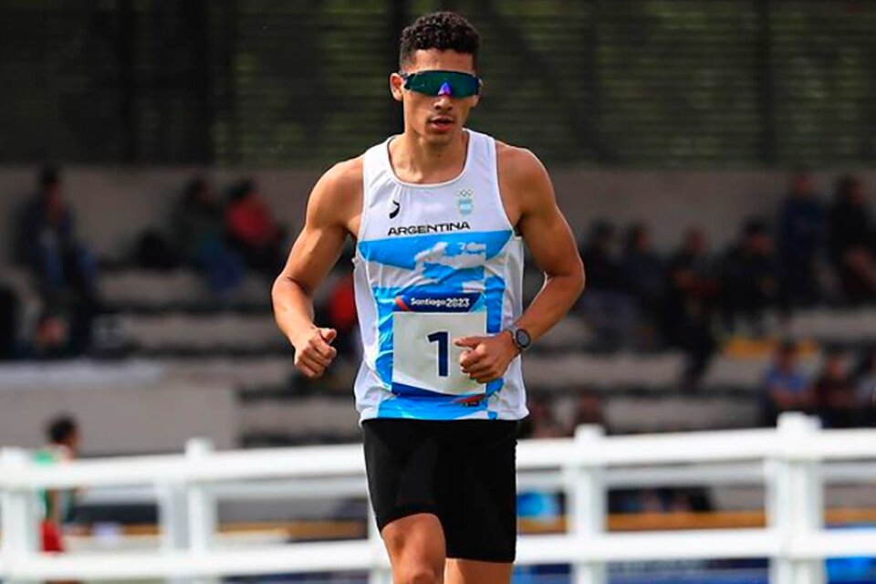 Franco Serrano clasificó a París con su quinto puesto en el Panamericano. (Fuente: Instagram)