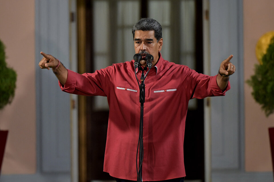 Nicolás Maduro, presidente de Venezuela. (Fuente: AFP)