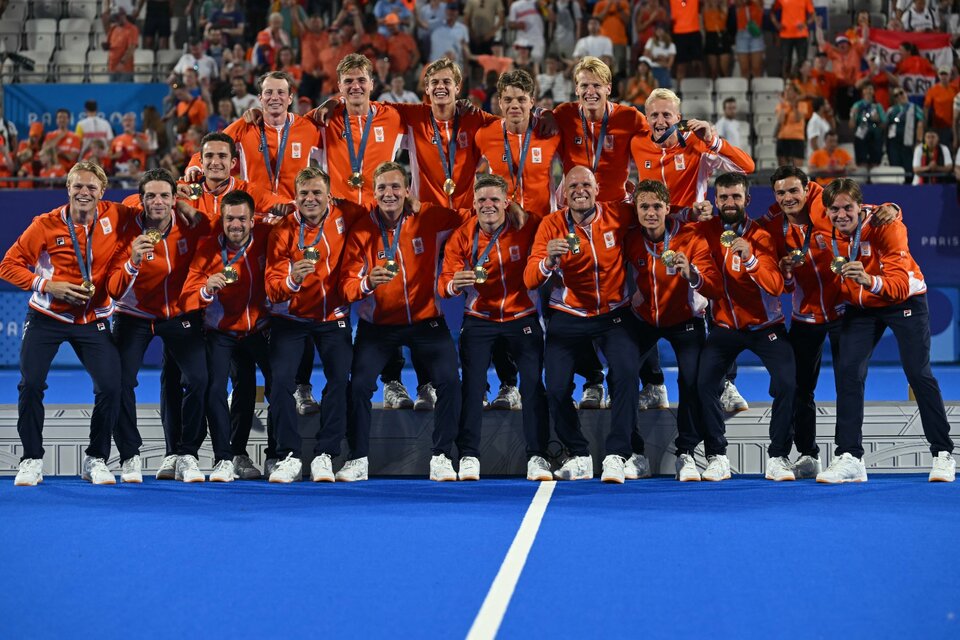 Holanda se quedó con el oro en hockey masculino. (Fuente: AFP)