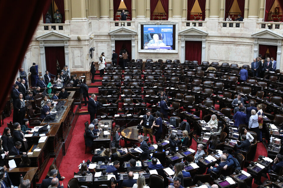 Una sema agitada se espera en la Cámara de Diputados.