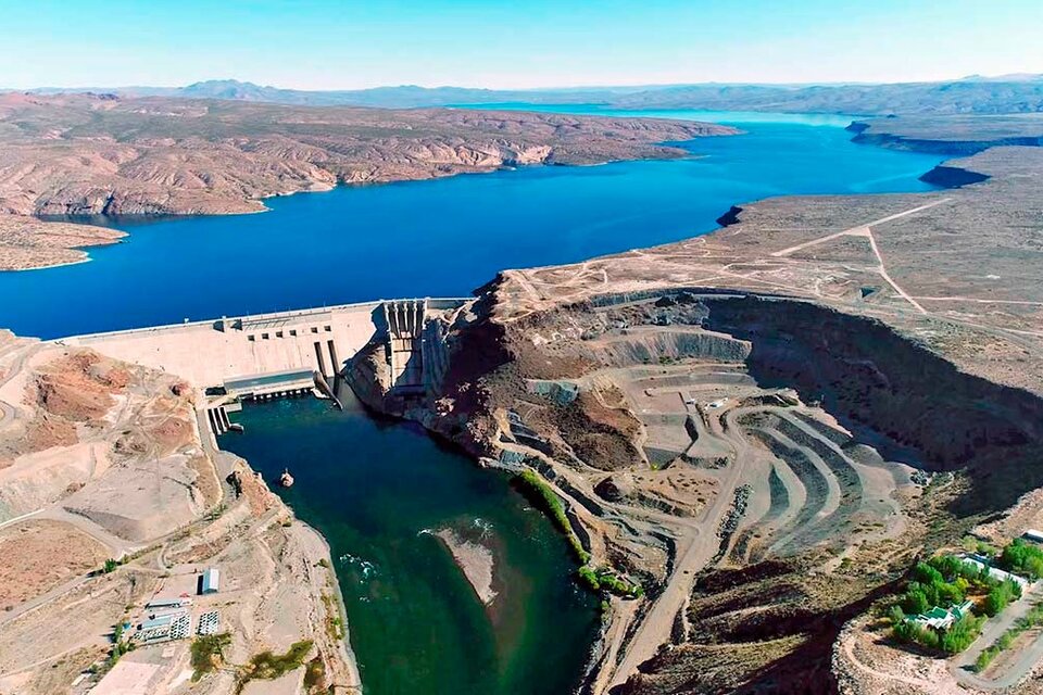 Represa Piedra del Aguila, en Neuquén