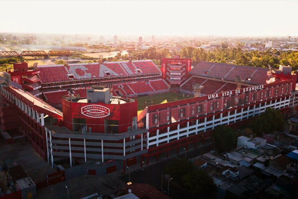 El estadio de Independiente recibe un partido en dos días (Fuente: Prensa Independiente)