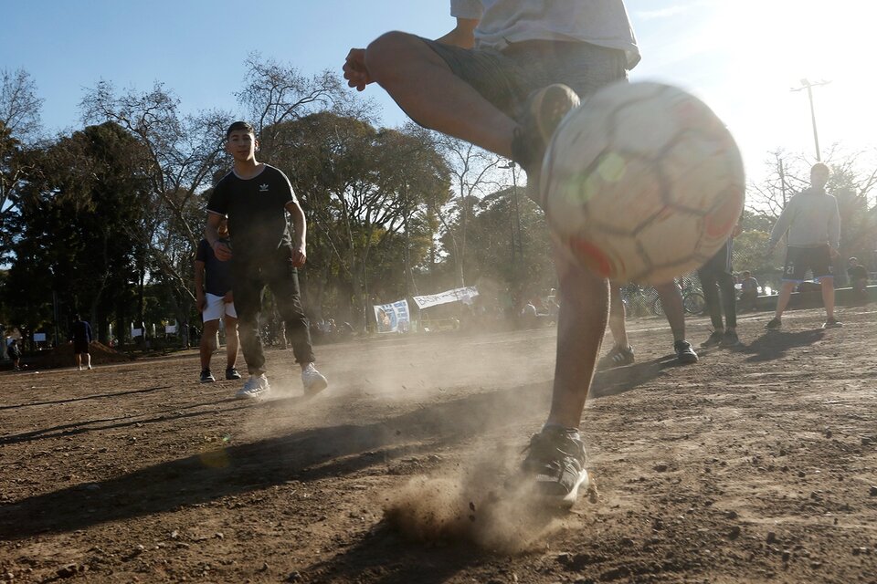 El deporte, un buen medio para desafiar formas de explotación (Fuente: Leandro Teysseire)