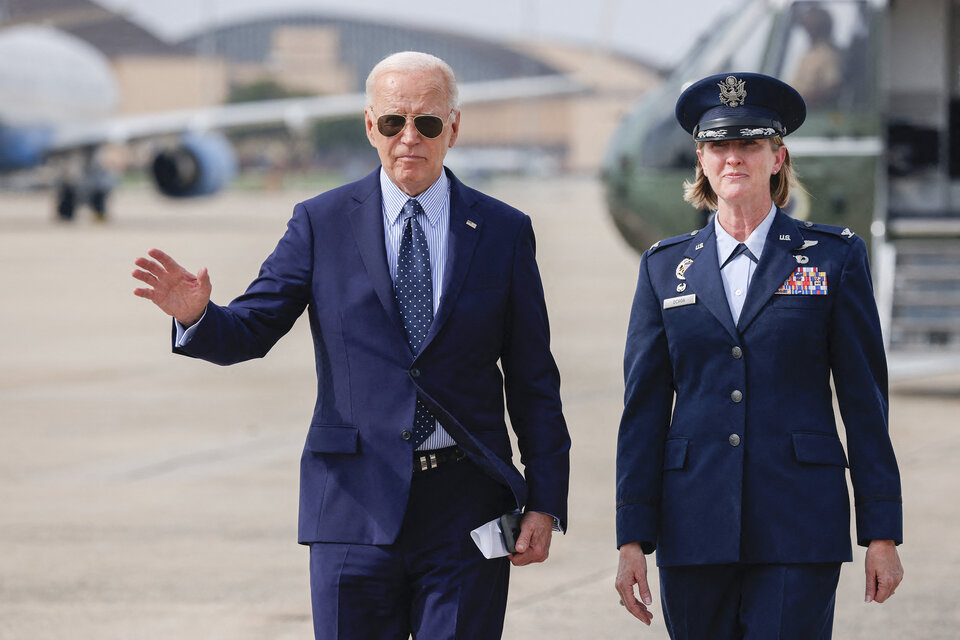 Biden se mostró optimista con respecto ala posibilidad de un alto el fuego en Gaza. (Fuente: AFP)