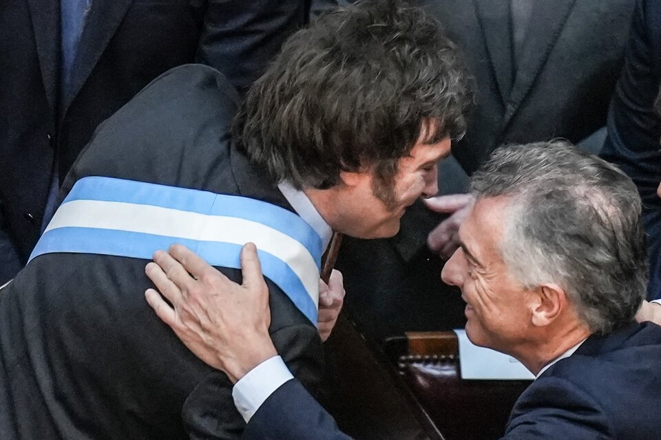 Milei y Macri, dos a quererse.  (Fuente: NA)