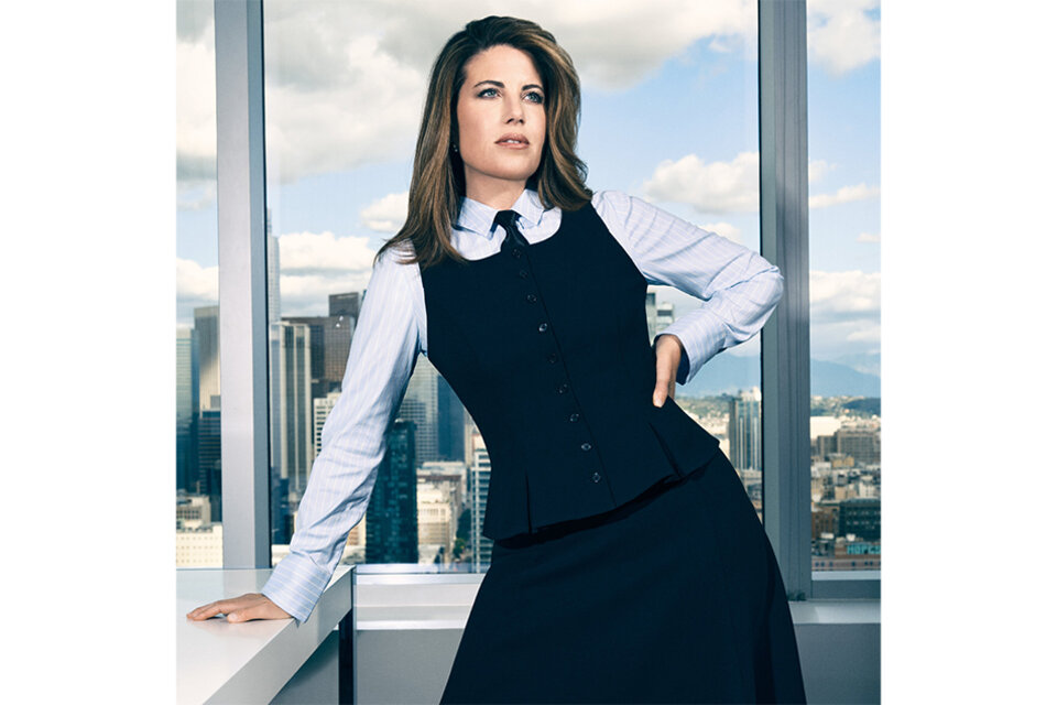 Monica Lewinsky,  escritora, modelo y productora.