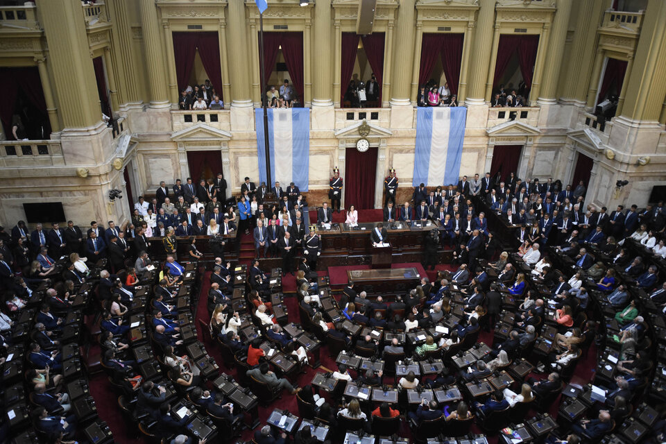 En el Parlamento lo toman con un show del jefe de Estado (Fuente: NA)