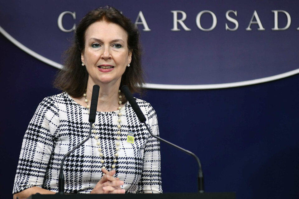 La canciller Diana Mondino (Fuente: NA)