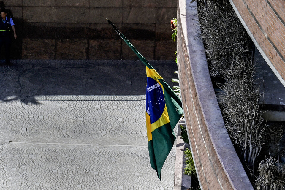 La embajada argentina en Caracas. (Fuente: AFP)