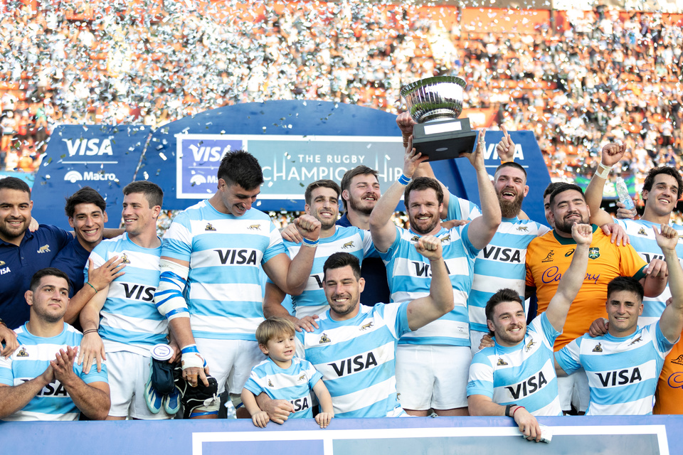 Los Pumas y un triunfo para el recuerdo ante Australia en Santa Fe. (Fuente: AFP)