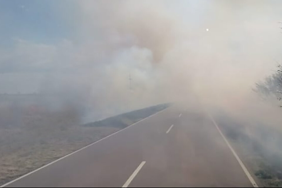 Los mayores riesgos serán en la ruta. (Fuente: Imagen web)