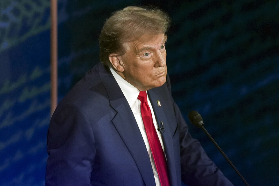 Donald Trump dijo varias mentiras durante el debate con Trump (Fuente: EFE)