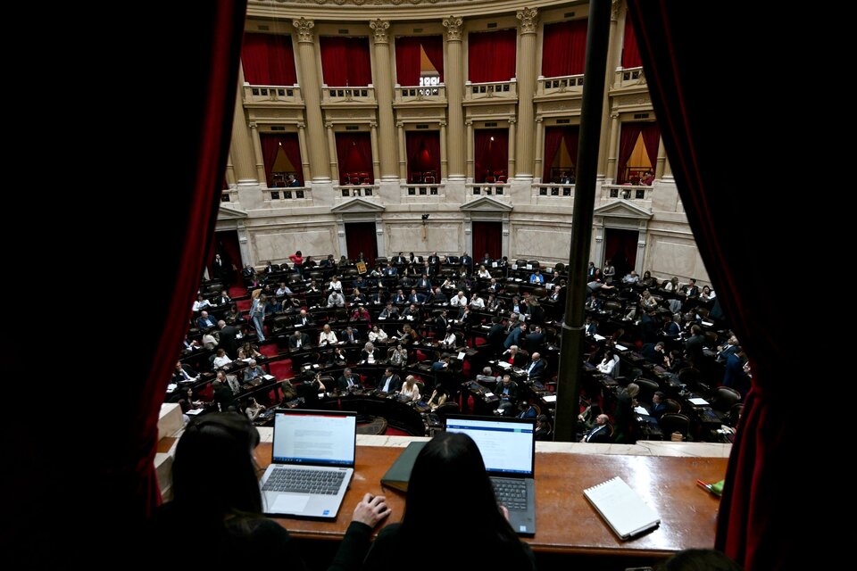 Algunos diputados cambiaron su decisión para respaldar el veto presidencial (Fuente: AFP)