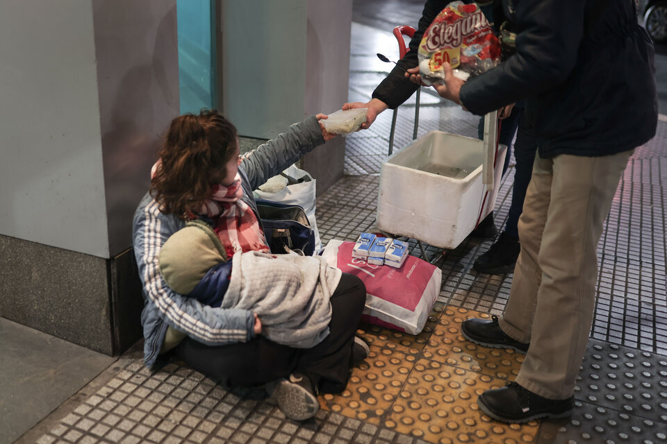 La violencia policial hacia las personas en situación de calle aumentó un 500 por ciento este año. (Fuente: Jose Nico)