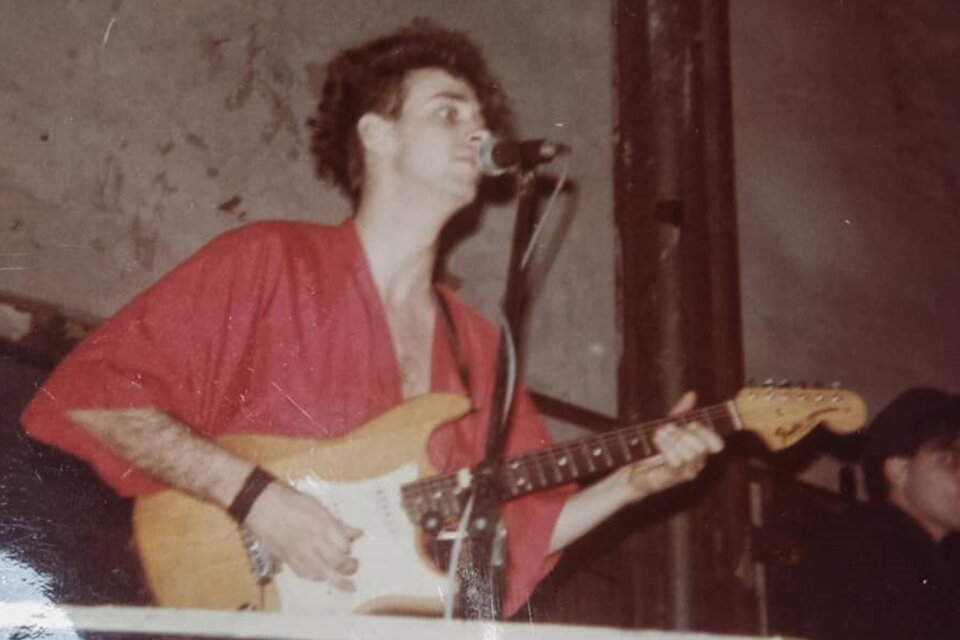 Cerati durante el recital en Orán. (Fuente: Rosita Bonillo)