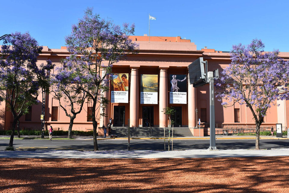 "Con este decreto se podría vender completa una sala del Museo Nacional de Bellas Artes", denuncia Abel Ferrino.  (Fuente: Archivo)